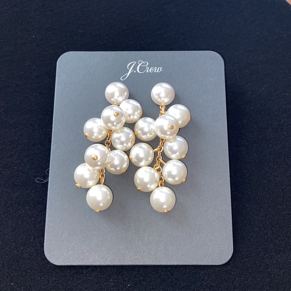 J. Crew Jewelry - J. Crew Tapioca Pearl Dangle Earrings